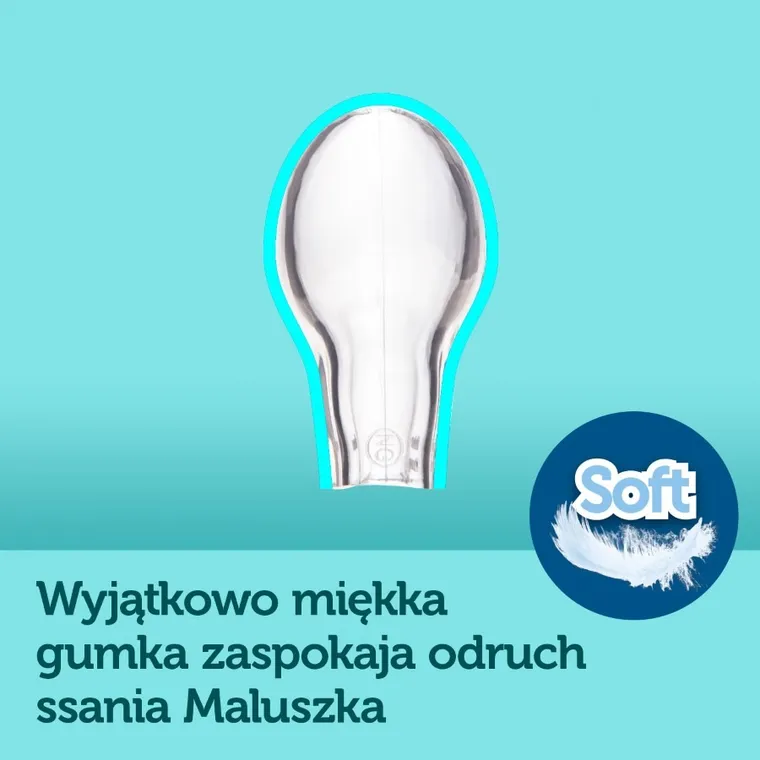 Canpol babies, Mini, smoczek uspokajający, silikonowy, symetryczny, różowy, 0-2m, 2 szt.