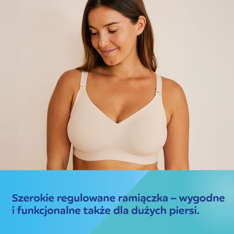 Canpol babies, Mum fit, biustonosz do karmienia i odciągania, rozmiar L