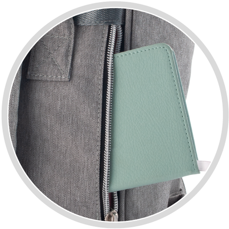 Canpol babies, plecak do wózka, czerwony