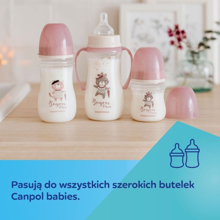 Canpol babies, pojemnik na mleko w proszku do butelki, 3 szt.