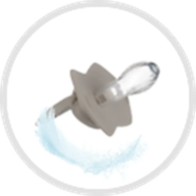 Canpol babies, Royal Baby, smoczek uspokajający, silikonowy, symetryczny, 6-18m, 2 szt., niebieski