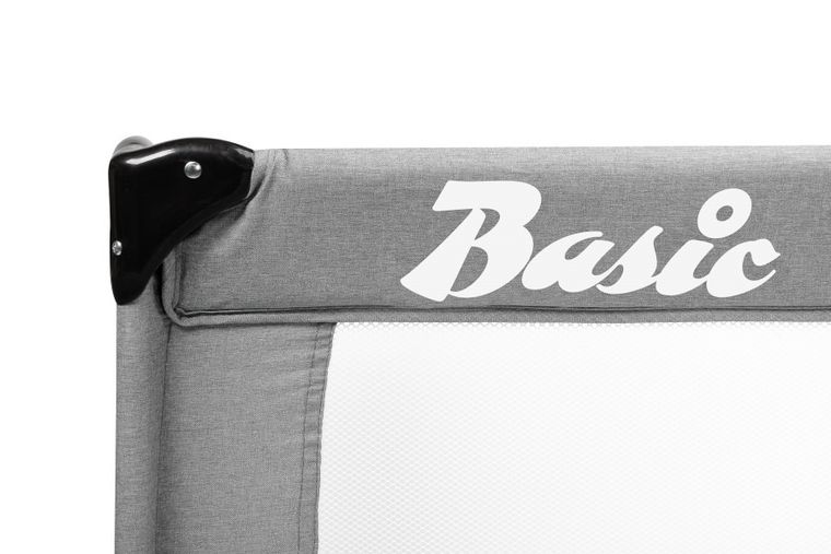 Caretero, Basic, łóżeczko turystyczne, grey