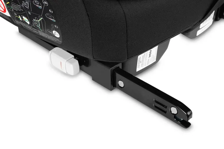 Caretero, Irbis, fotelik samochodowy, podstawka, i-Size, black, 125-150 cm