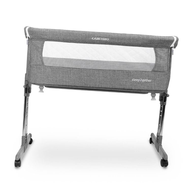 Caretero, Sleep2gether, łóżeczko dostawne, graphite
