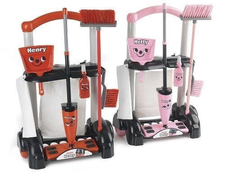 Casdon, Little Helper, Hetty, wózek do sprzątania