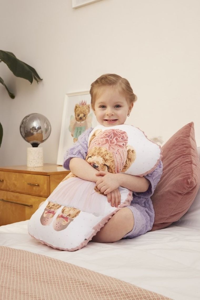 Ceba Baby, Fluffy Puffy, poduszka do przytulania, Lea, 50 cm