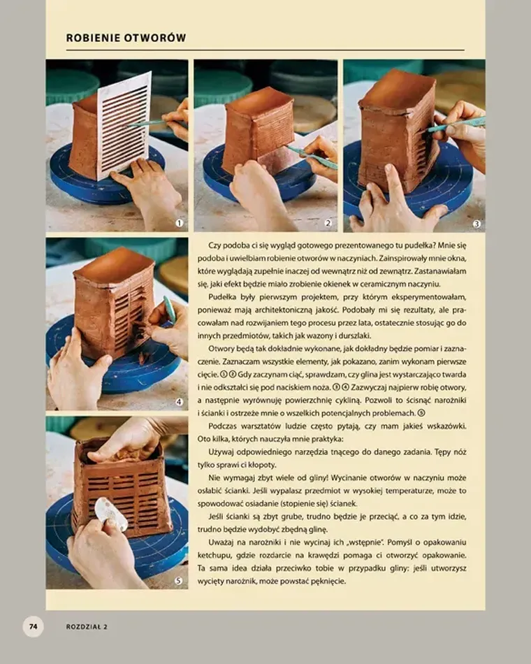 Ceramika. Praktyczny poradnik lepienia z gliny