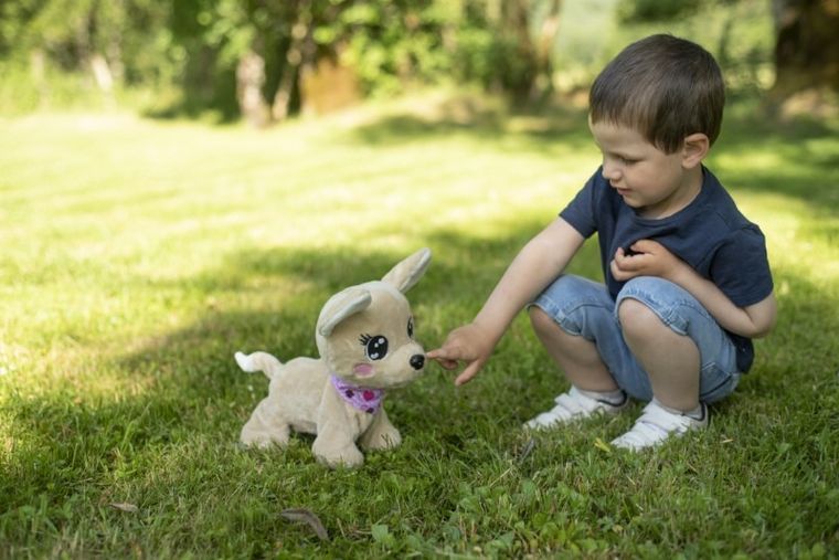 Chi Chi Love, Baby Boo, piesek, maskotka interaktywna, 30 cm