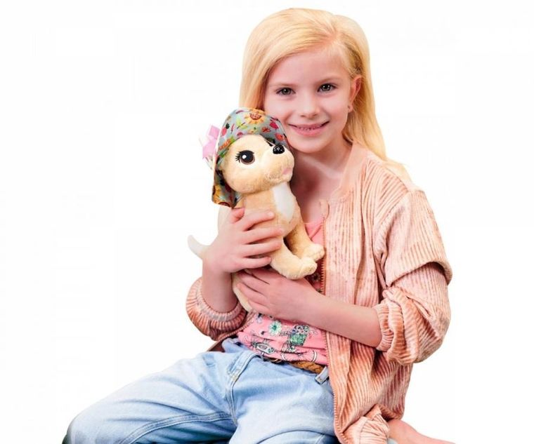 Chi Chi Love, Happy Gardening, piesek maskotka w torebce z akcesoriami ogrodniczymi