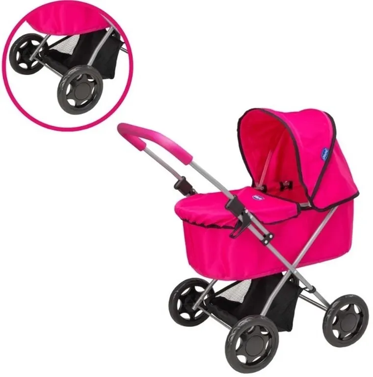 Chicco, Amore, wózek głęboki dla lalek, różowy
