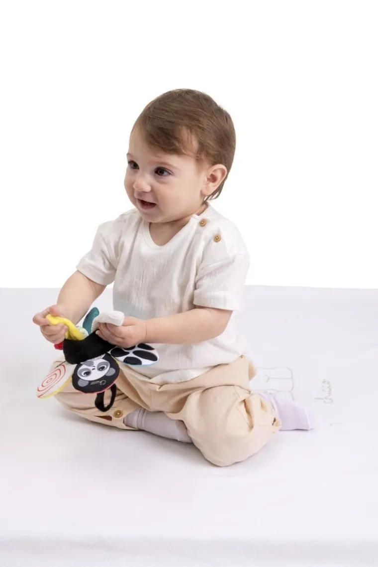 Chicco, Baby Sense & Focus, Kwiatuszek, kontrastowa zawieszka