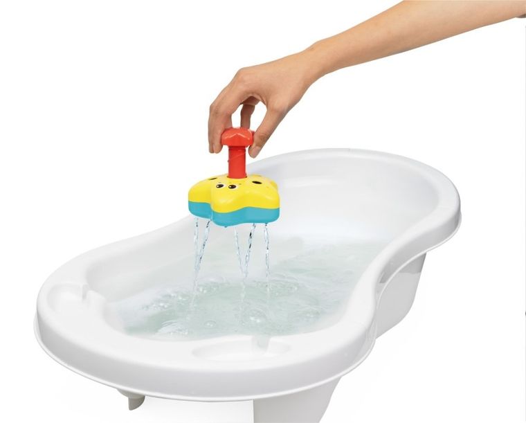 Chicco, Baby Sense & Focus, wirująca rozgwiazda, zabawka do kąpieli