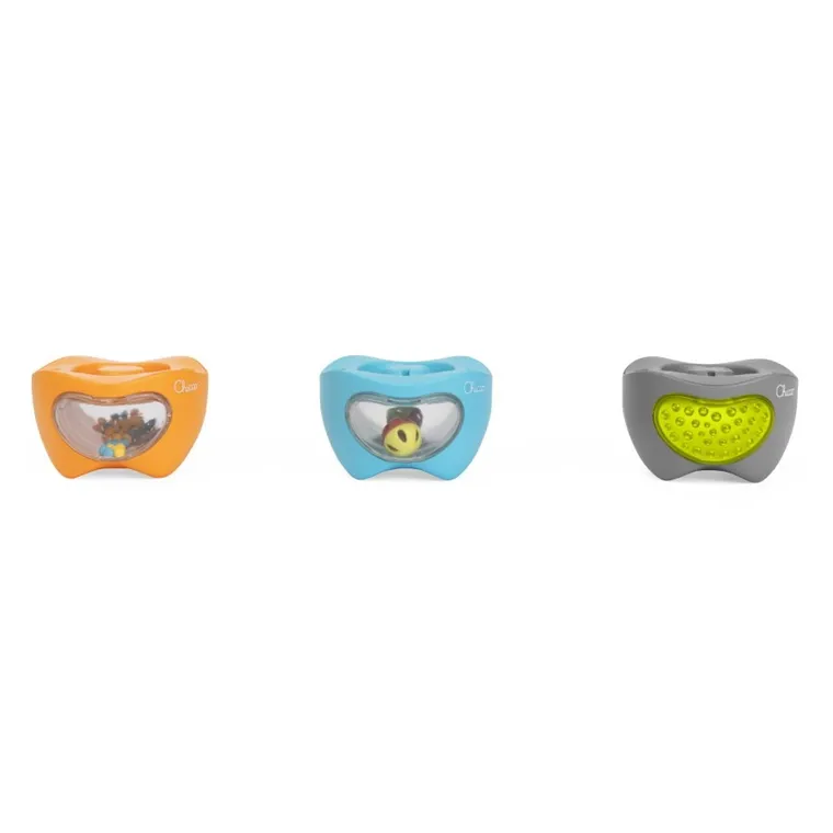 Chicco, Baby Sense & Focus, Zwierzaki Aktywizaki, zestaw zabawek niemowlęcych