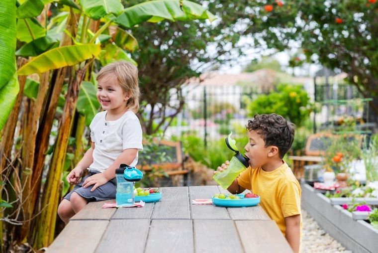 Chicco, bidon, zielony, 350 ml, 2l+