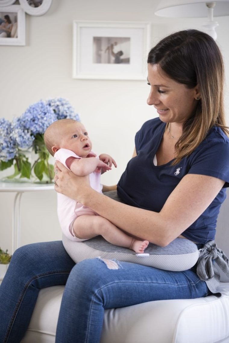 Chicco, Boppy Anywhere, poduszka do karmienia, Grey