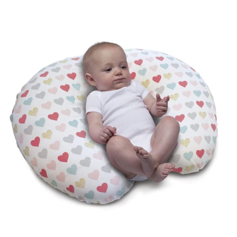 Chicco, Boppy, poduszka wielofunkcyjna, 4w1, Hearts