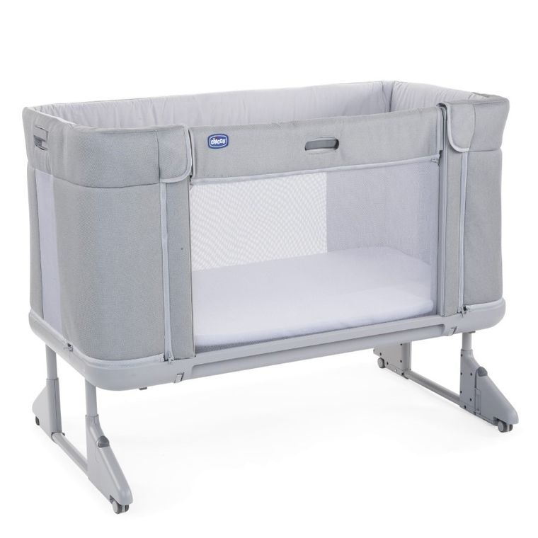 Chicco, Co-Sleeping, Next2me Forever, łóżeczko dostawne, Cool Grey