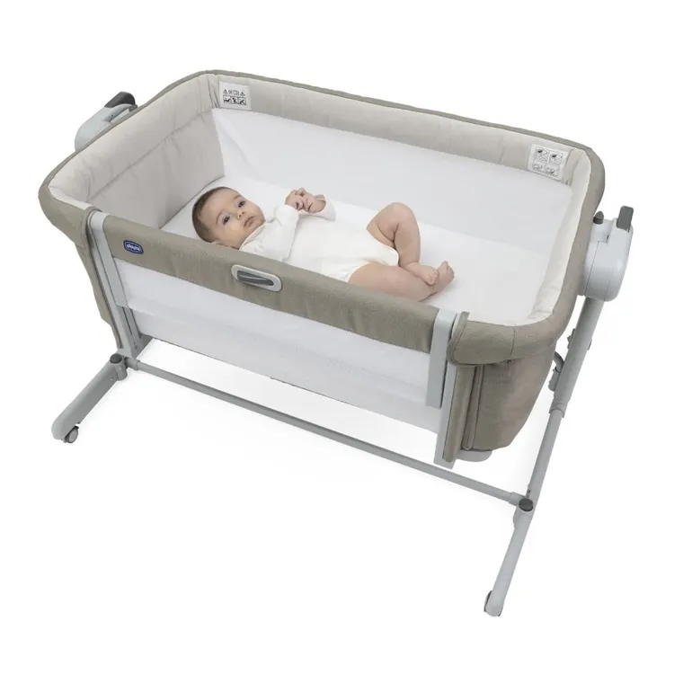 Chicco, Co-Sleeping, Next2Me, Magic Evo, łóżeczko dostawne, desert taupe