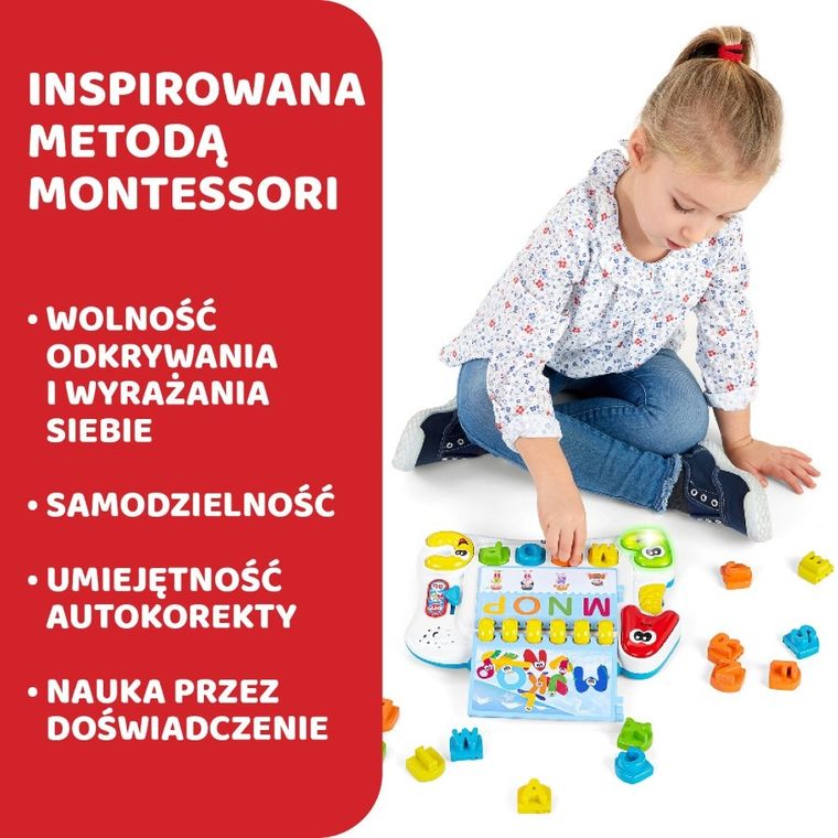 Chicco, Edu4you, wesoły alfabet, powiedz i pokaż, zabawka edukacyjna