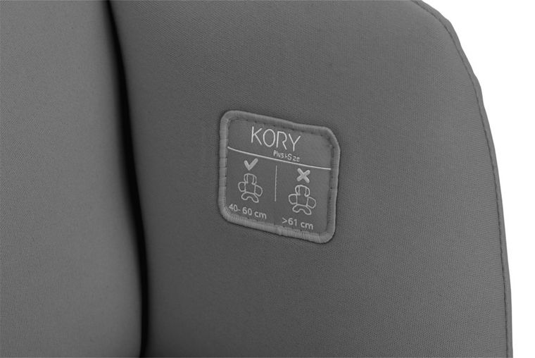 Chicco, Kory Plus, fotelik samochodowy, 40-85 cm, Lunar Rock