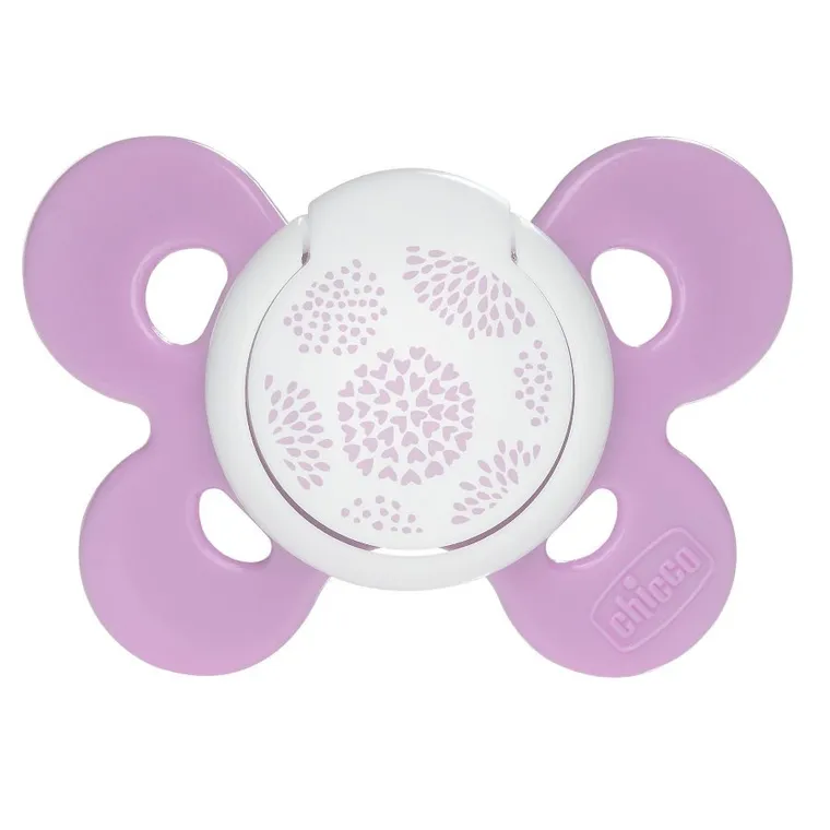 Chicco, PhysioForma Comfort, smoczek uspokajający, różowy, 6-16m
