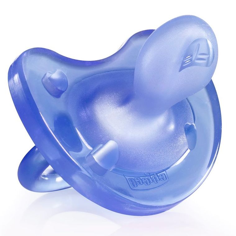 Chicco, PhysioForma Soft, smoczek uspokajający, silikonowy, 0m+, 1 szt.