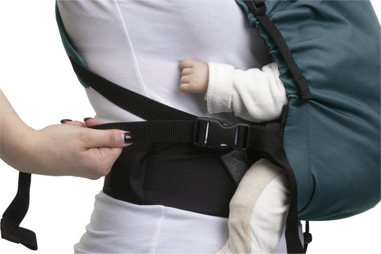 Chicco, Skin Fit, nosidełko, Green Wood