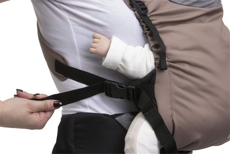 Chicco, Skin Fit, nosidełko, Warm Beige