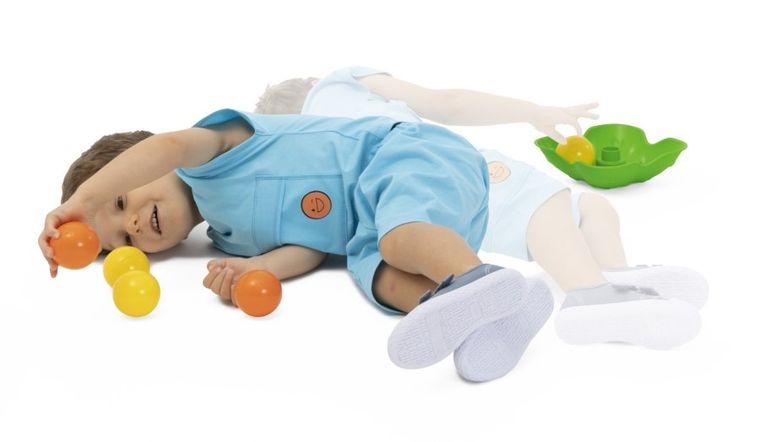 Chicco, zestaw gimnastyczny, 18 elementów