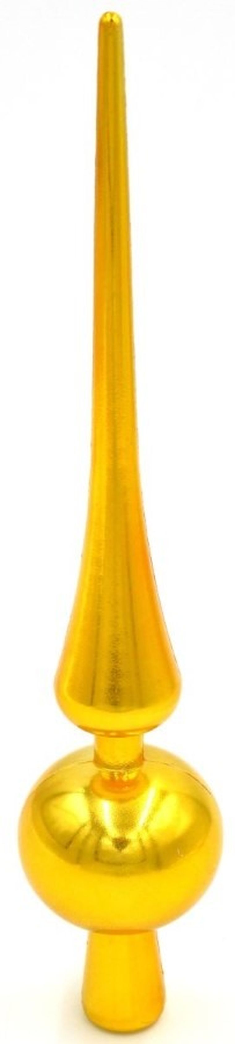 Christmas gifts, czubek choinkowy, wysokość 25 cm złoty