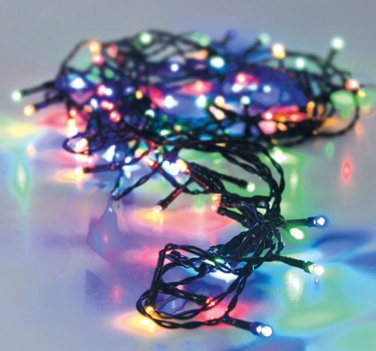 Christmas gifts, lampki choinkowe, łańcuch świetlny, 120 led multikolor