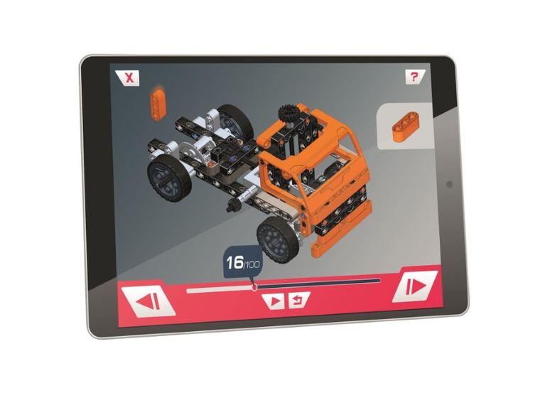 Clementoni, Naukowa Zabawa, Technologic, Laboratorium Mechaniki, Ciężarówki, zestaw edukacyjny