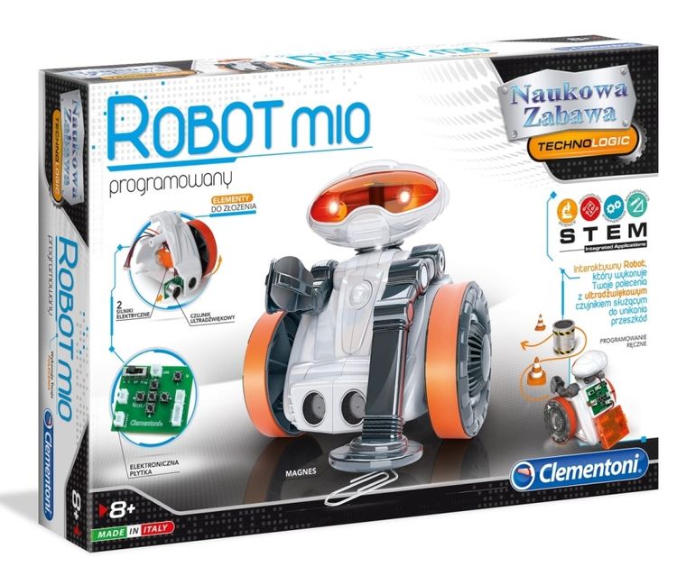 Clementoni, Robot Mio, zestaw edukacyjny