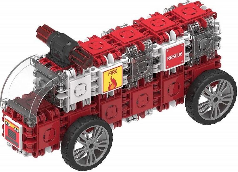 Clicformers, Rescue, Straż Pożarna, klocki konstrukcyjne, 73 elementów