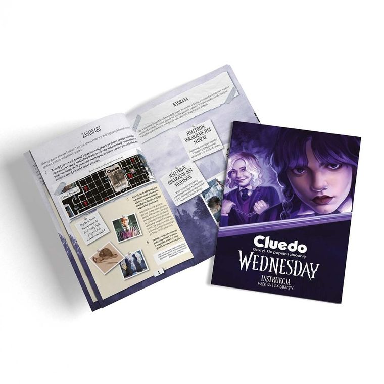 Cluedo, Wednesday, gra detektywistyczna