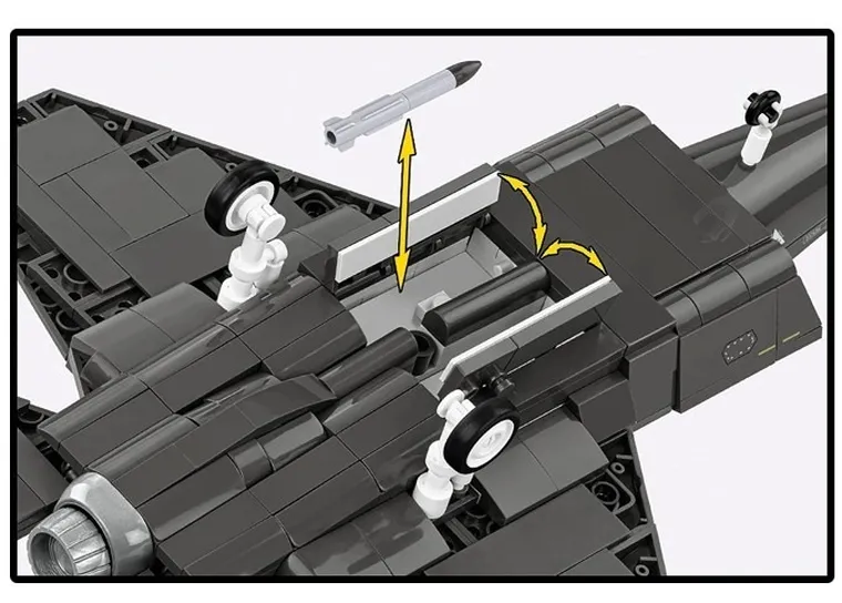 Cobi, Armed Forces, F-35A Lightning II Husarz, klocki, 1:48, 605 elementów