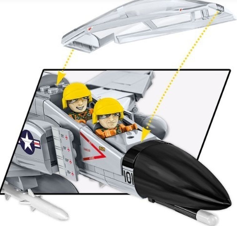 Cobi, Armed Forces, F-4 Phantom II, klocki, 703 elementów