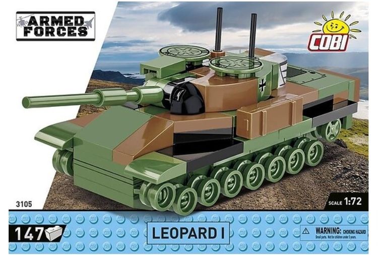 Cobi, Armed Forces, Leopard I, klocki, 147 elementów