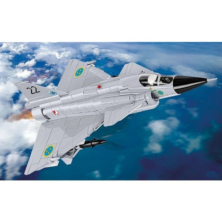 Cobi, Armed Forces, SAAB AJ 37 Viggen, klocki, 1:48, 881 elementów