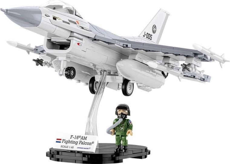COBI, Armed Forces, Samolot wielozadaniowy F-16AM, Fighting Falcon, 425 klocków