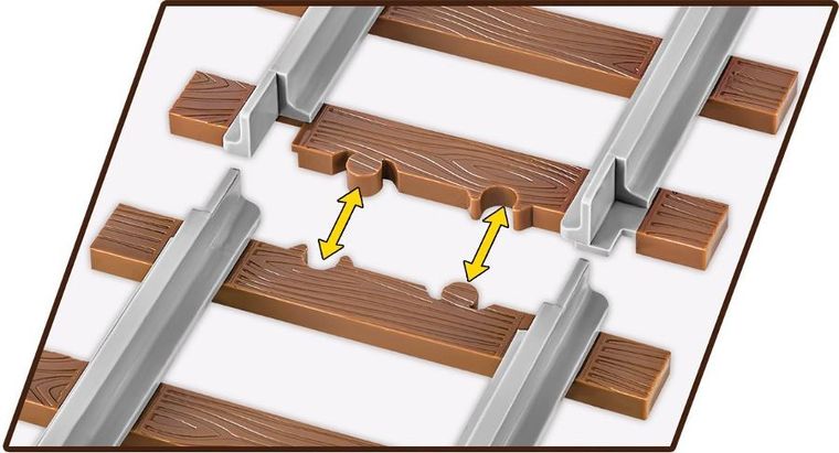 Cobi, Historical Collection, DR BR 52 Steam Locomotive, klocki, 2505 elementów