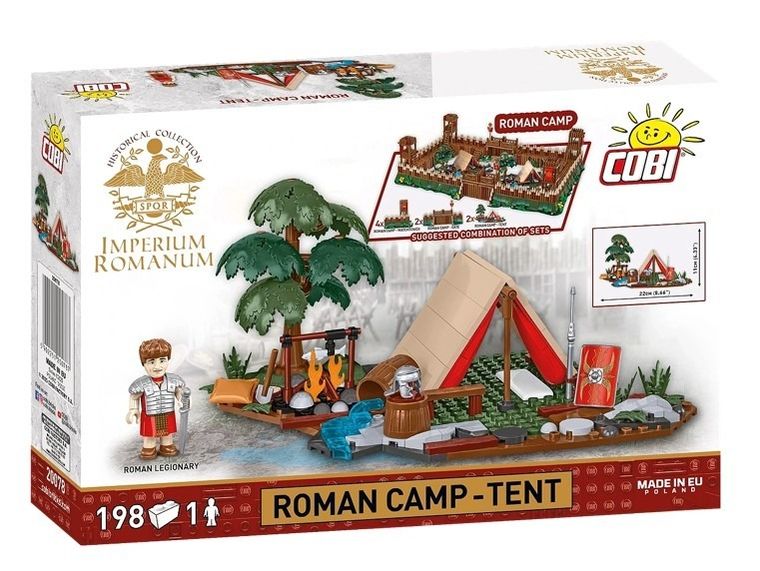 Cobi, Historical Collection Imperium Romanum, Roman Camp-Tent, klocki, 198 elementów
