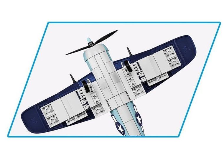 Cobi, Historical Collection WWII, Grumman F6F Hellcat, klocki, 235 elementów