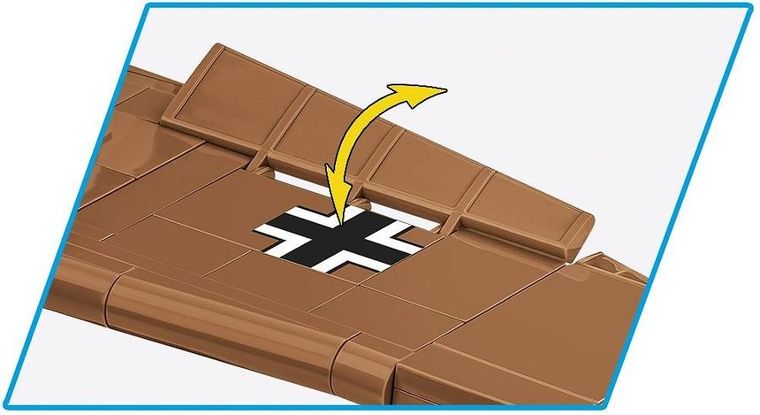 Cobi, Historical Collection WWII, Messerschmitt BF 109 G, klocki, 350 elementów