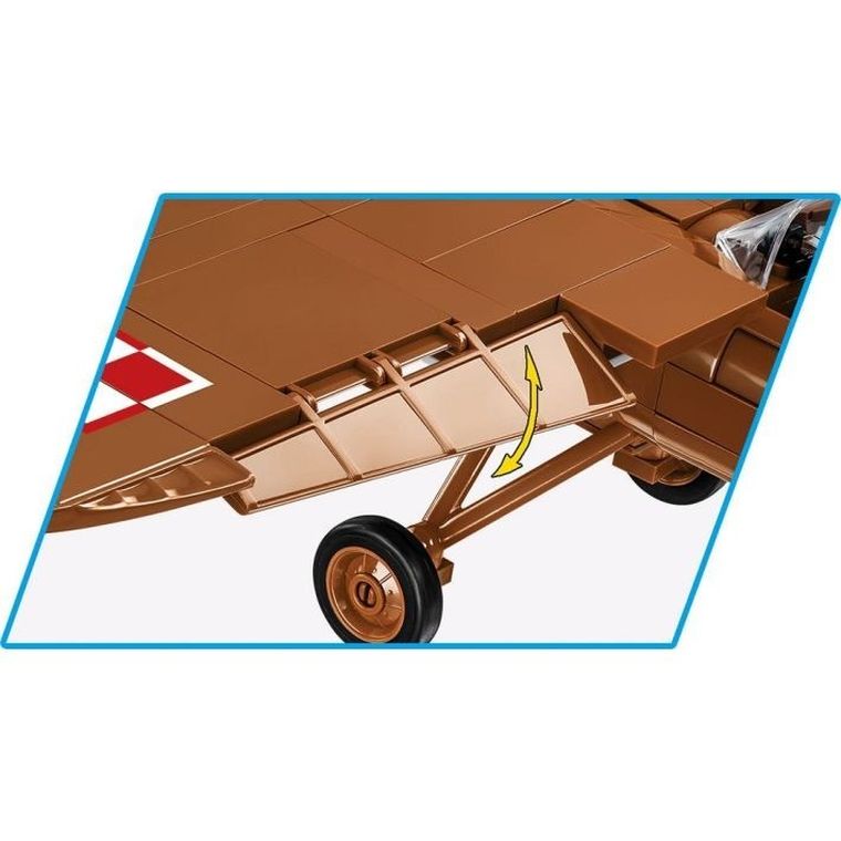 Cobi, Historical Collection WWII, Samolot PZL P.11c, 320 klocków