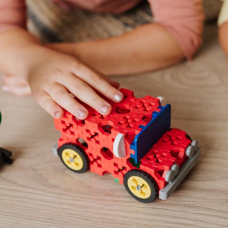 Connect, 2w1, Autobus, Auto z naczepą, klocki konstrukcyjne, 160 elementów, 61973