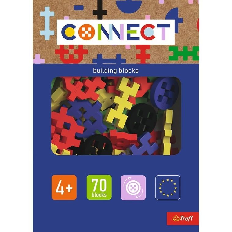 Connect, Basic Boy, klocki konstrukcyjne, 70 elementów, 61987