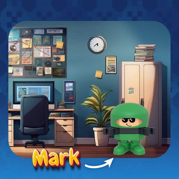 Connect, Squad, figurka Mark, 62032