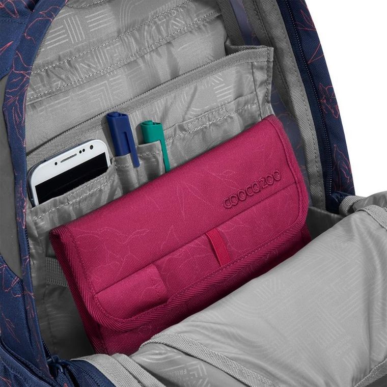 Coocazoo, Joker, plecak szkolny, 2-komorowy, Sweet Rose