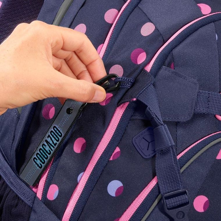 Coocazoo, Mate, plecak szkolny, 4-komorowy, Eflective Moons